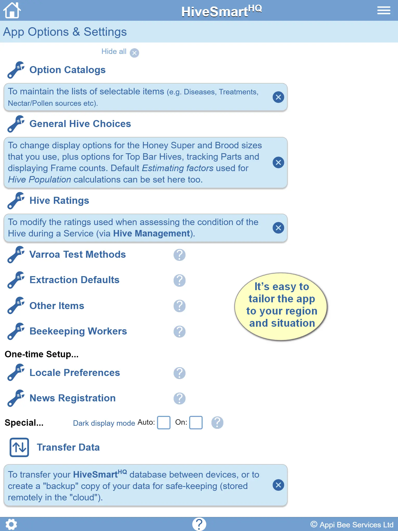 Track honey revenue by hive or location in our our beekeeping software